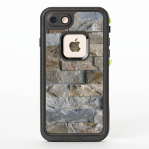 Stacked Grey Granite Stone Slabs