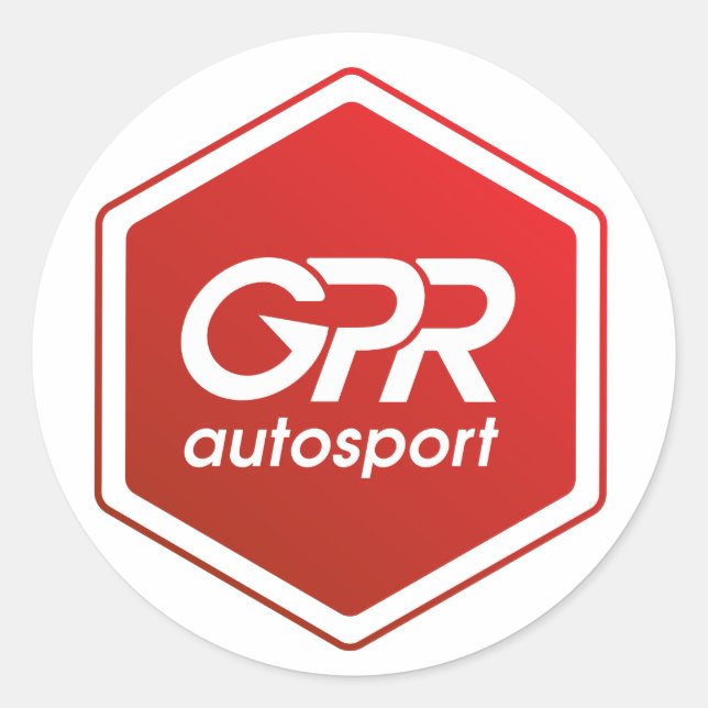 Stacked Logo Sticker (Front)