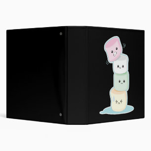Stacked Marshmallows Binder