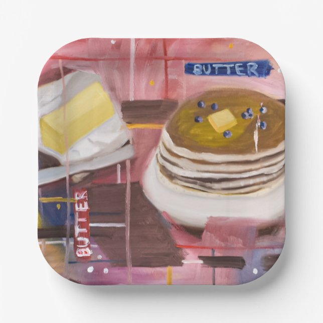 Stacked Paper Plate (Front)