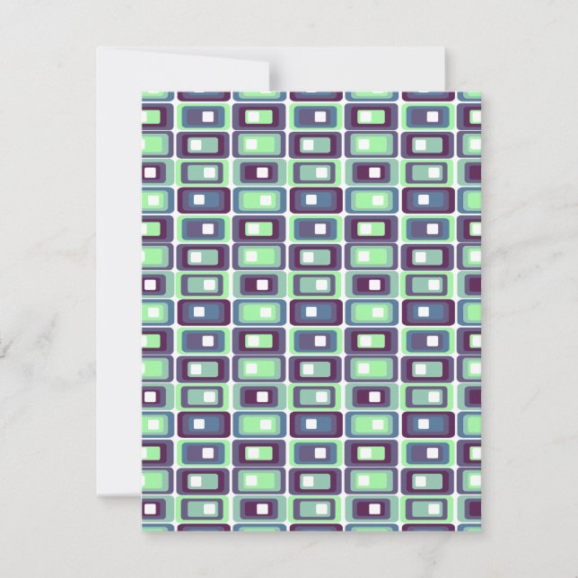 Stacked Rectangles  Card (Front)