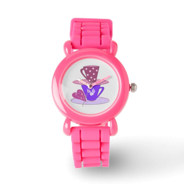 Stacked Tea Cups Watch (Front)