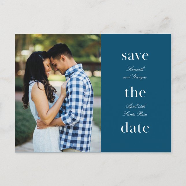 Stacked Wording Postcard (Front)