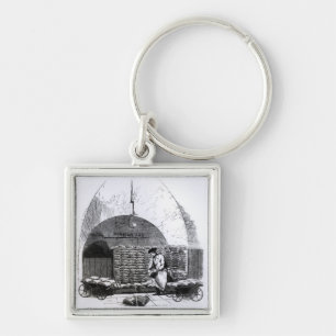 Stacking Bags of Dollars in a Compartment Keychain