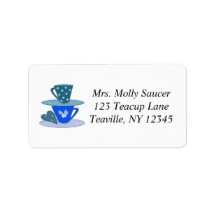 Stacking Teacups Label