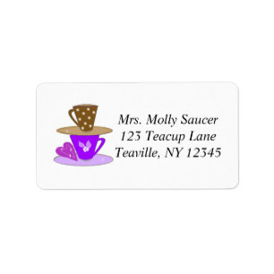 Stacking Teacups Label