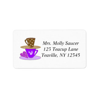 Stacking Teacups Label