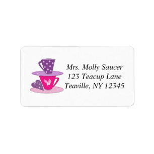 Stacking Teacups Label