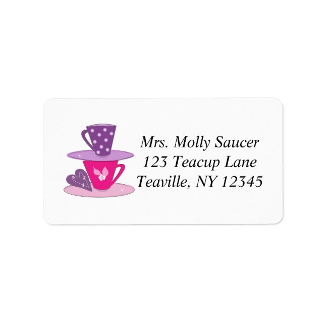 Stacking Teacups Label (Front)