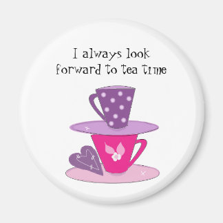 Stacking Teacups Magnet