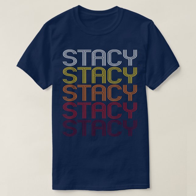 Stacy, MN  Vintage Style Minnesota  T-Shirt (Design Front)