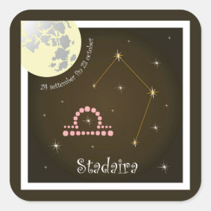 Stadaira 24 settember fin 23 october sticker