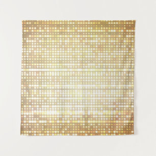 Stadium lights, abstract neon background. tapestry