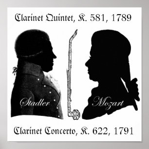 Stadler and Mozart Poster