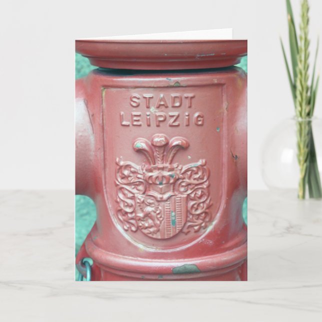 Stadt Leipzig, Germany Greeting Card (Front)