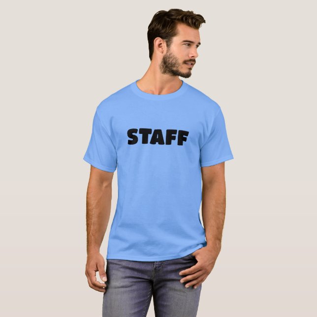 STAFF 2-Sided Men's T-Shirt (Front Full)