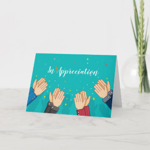 Staff Appreciation Card