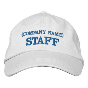 STAFF Hat Custom Embroidered Staff Cap Team