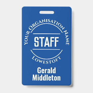 Staff Member Badge