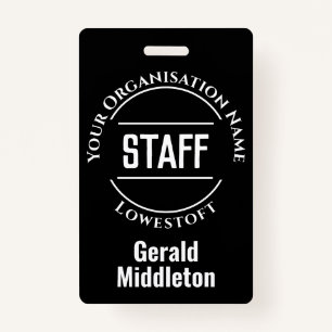 Staff Member Badge