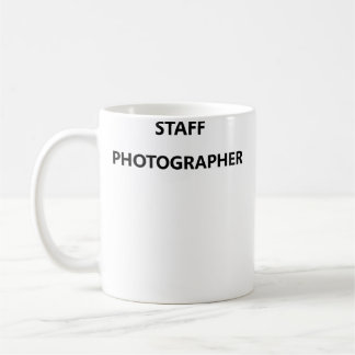 Staff Photographer Event Official Job Employee Pho Coffee Mug