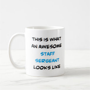 staff sergeant3, awesome coffee mug