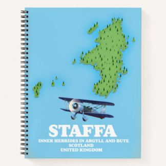Staffa Inner Hebrides in Argyll and Bute, Scotland Notebook
