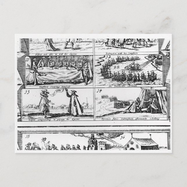 Stafford Clearing Himself, the Invincible Postcard (Front)