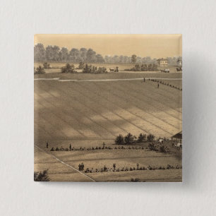 Stafford Forge Cranberry Plantation, West Creek 2 Inch Square Button