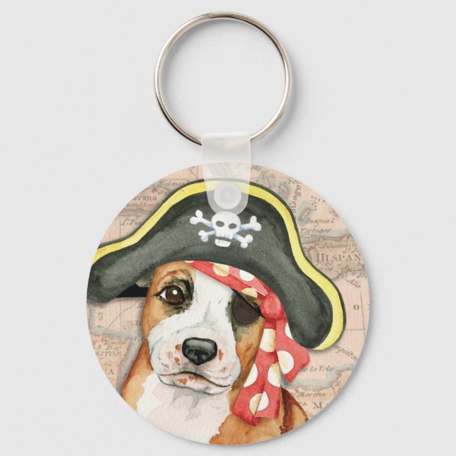 Stafford Pirate Keychain (Front)
