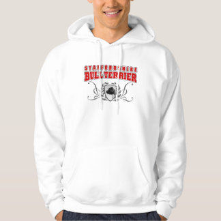 Staffordshire Bull Terrier COA red text Hoodie