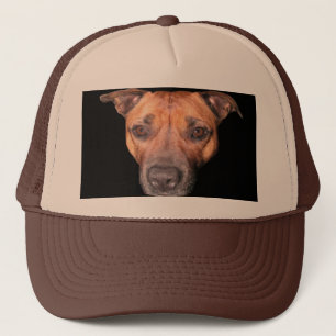 Staffordshire Bull Terrier Face, Trucker Hat
