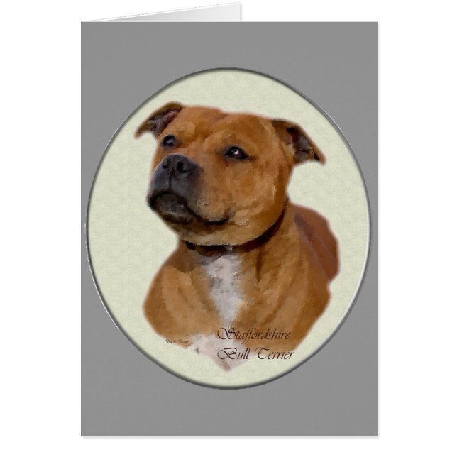 Staffordshire Bull Terrier Gifts (Front)
