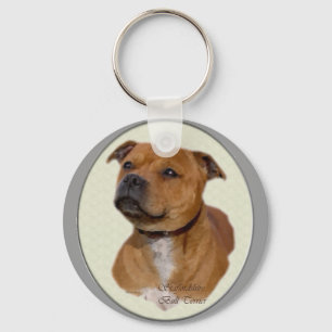 Staffordshire Bull Terrier Gifts Keychain