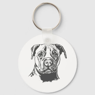Staffordshire Bull Terrier Keychain