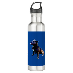 Staffordshire Bull Terrier Painted,  710 Ml Water Bottle