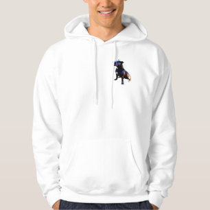 Staffordshire Bull Terrier Painted, Mens Hoodie