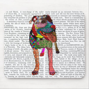 Staffordshire Bull Terrier - Patchwork Mouse Pad