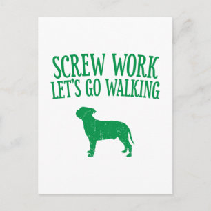 Staffordshire Bull Terrier Postcard