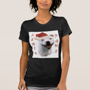 Staffordshire Bull Terrier Santa Paws T-Shirt