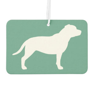 Staffordshire Bull Terrier Silhouette Air Freshener