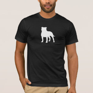 Staffordshire Bull Terrier Silhouette T-Shirt