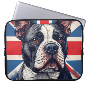 Staffordshire Bull Terrier United Kingdom Laptop Sleeve