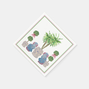 Staffordshire Dogs Chinoiserie Ginger Jar Jars Napkin