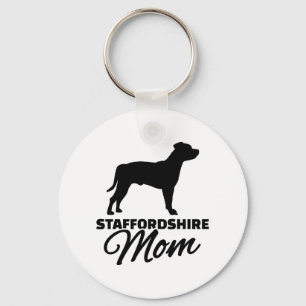 Staffordshire Mom Keychain