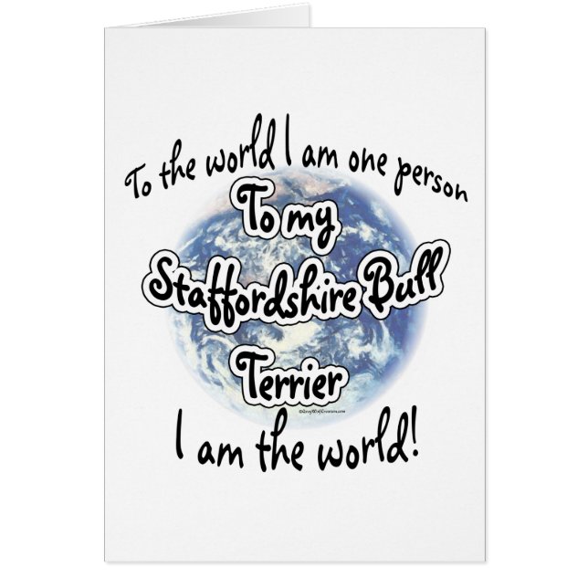 Staffordshire Terrier World 2 (Front)