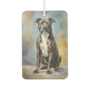 Stafforshire Terrier Air Freshener