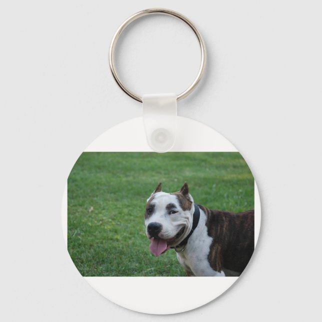 staffy 4.png keychain (Front)