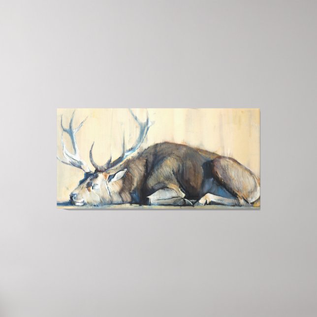 Stag 2014 canvas print (Front)