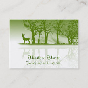Stag At Dusk Business Card